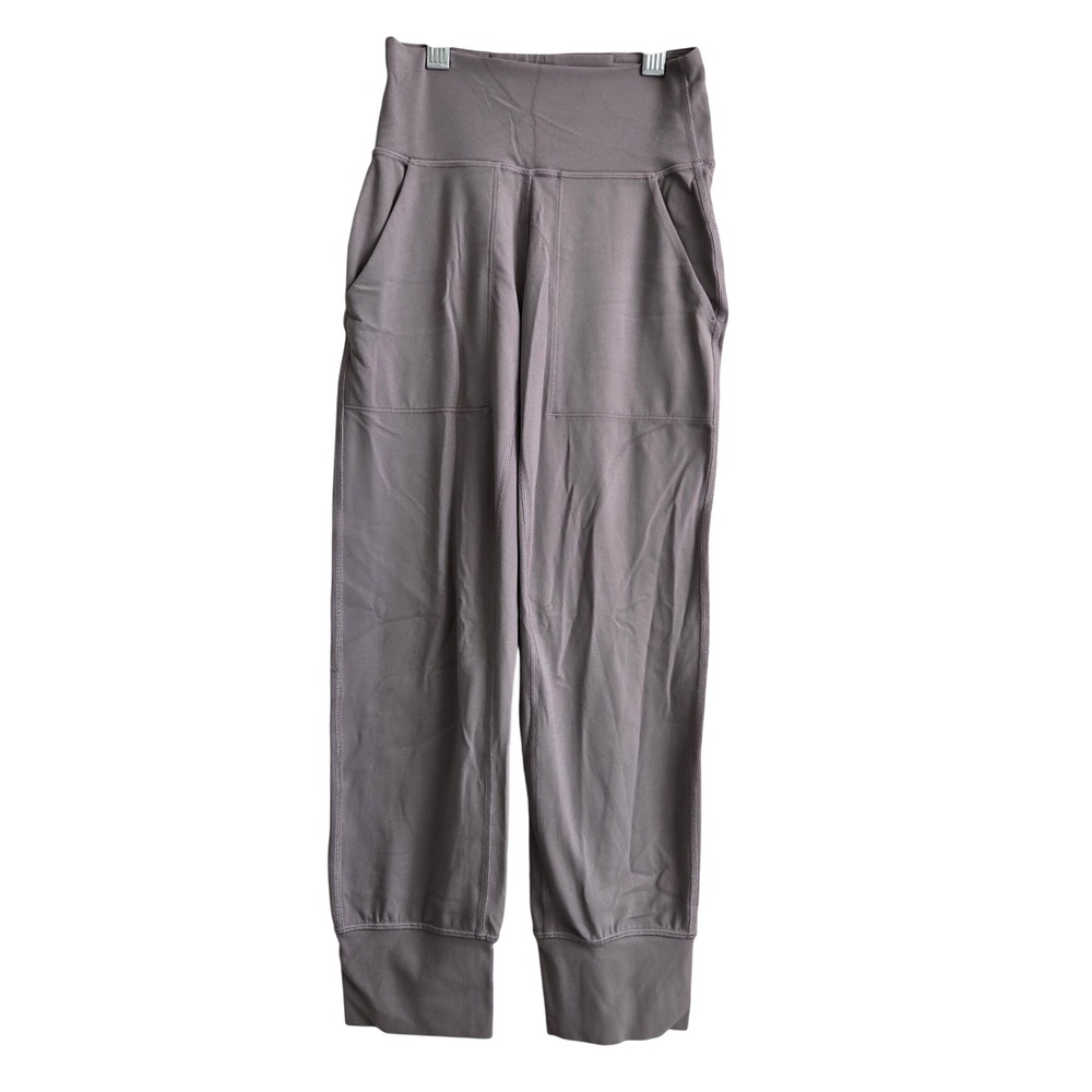 Lululemon 0 Align Jogger Crop Womens Dusky Lavender Excellent Nulu High Rise